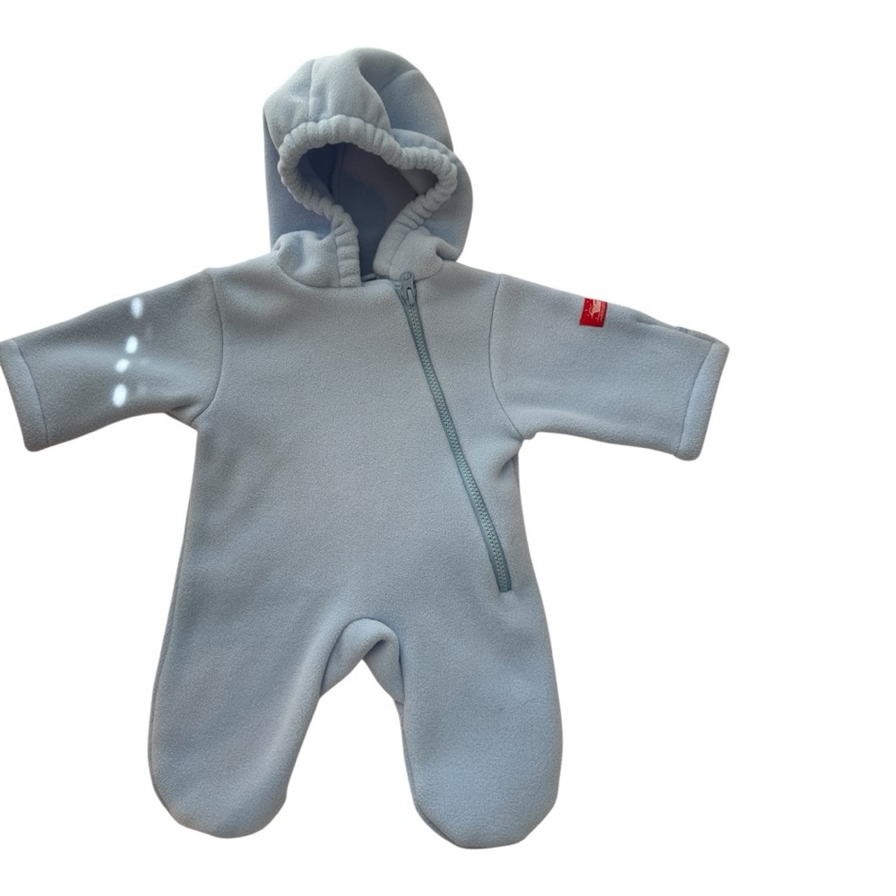 WIDGEON WARM PLUS BABY GIRLS or BOYS FLEECE BUNTING SUIT - BLUE NEWBORN - Picture 3 of 13